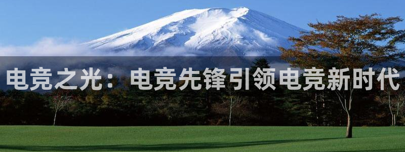 ky电竞：电竞之光：电竞先锋引领电竞新时代