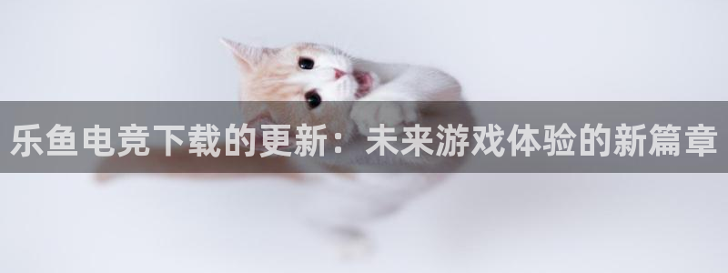 ky电竞：乐鱼电竞下载的更新：未来游戏体验的新篇章